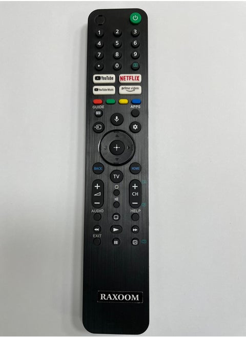 Universal Voice Remote Control For Sony Smart Tv Bluetooth Remote Replacement For Sony Bravia Led Oled 4K Uhd Hdr Android Tv With Google Play Netflix Button