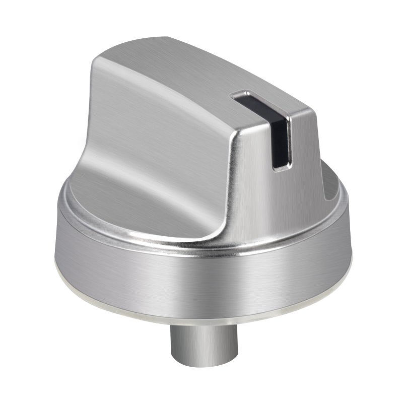 TURNEGOO Upgrade WB03X29354 Stove Knobs Replacements Reinforced Stainless Steel Protection Ring Only Compatible with General Electric GE Gas RangeOvenStove Knobs 1 Piece