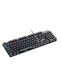 AULA 104 Keys Wired Gaming Mechanical Mixed Lighting Effect Black (Blue Switch)  - Image 1