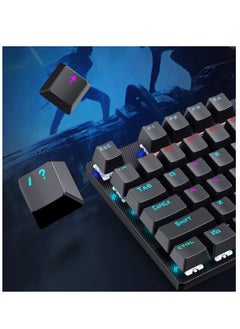 AULA 104 Keys Wired Gaming Mechanical Mixed Lighting Effect Black (Blue Switch)  - Image 4