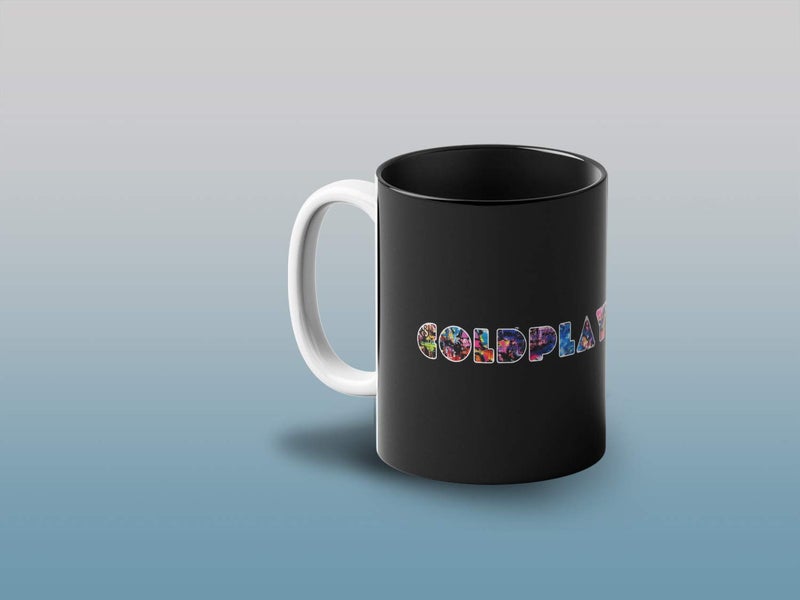 Prink Coldplay Rock Band Coffee Mug with Print | Coldplay Chris Martin Coffee Mugs | Printed Coffee Mug | Gift for Friends, Fans | 330ml, Microwave & Dishwasher Safe - Image 2