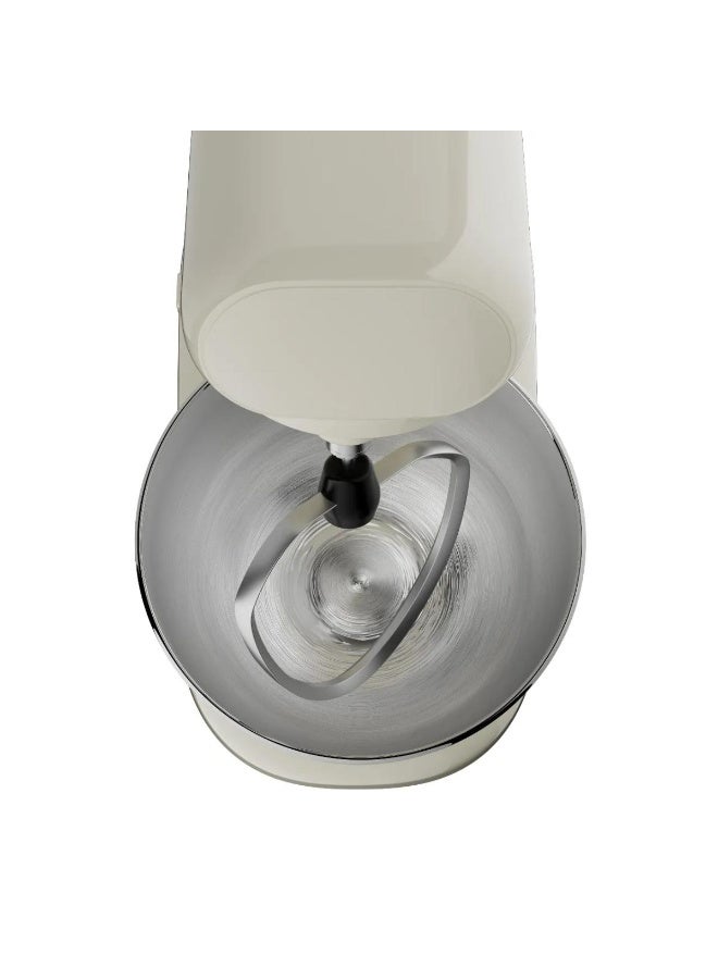 بورودو خلاط كهربائي منزلي من بورودو، مزود برأس قابل للإمالة، وعاء من الفولاذ المقاوم للصدأ بسعة 2 لتر، وقوة 400 واط. - Image 5