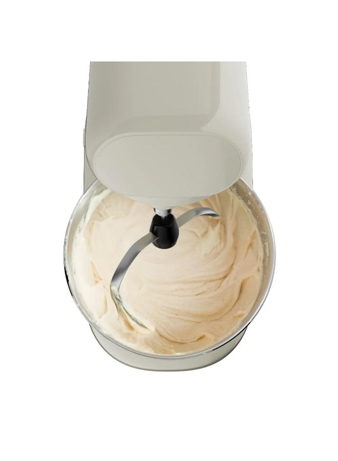 بورودو خلاط كهربائي منزلي من بورودو، مزود برأس قابل للإمالة، وعاء من الفولاذ المقاوم للصدأ بسعة 2 لتر، وقوة 400 واط. - Image 4