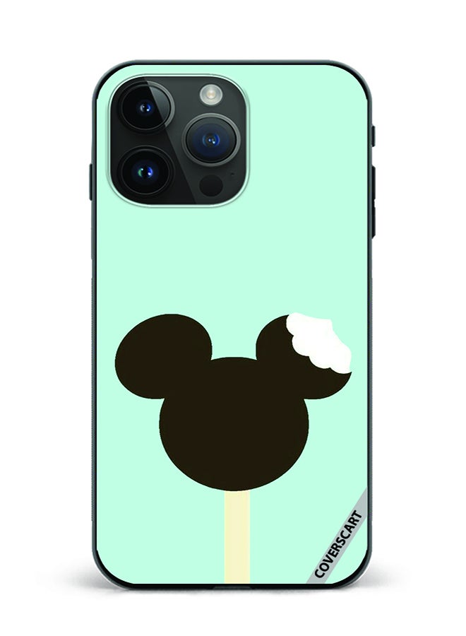 COVERSCART Protective Case Cover For Apple iPhone 15 Pro Max Mickey Ice Cream Design Multicolour - Image 1