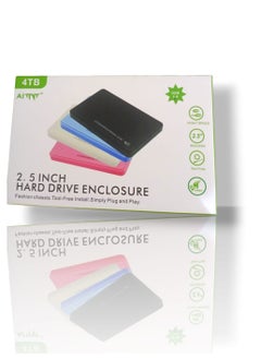 Zero Hard Drive Enclosure, 2.5 Inch SATA USB 2.0 HDD Hard Drive, External Enclosure, SSD Disk Box, Mobile Laptop Hard Disk Case Box, HDD SSD Case, Sata to Hard Drive Box Enclosure Adapter 5Gbps  - Image 3
