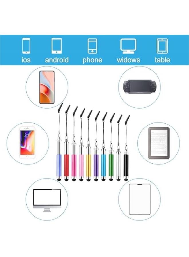 10 PCS Mini Stylus Pen, High Precision Stylus Pens for Touch Screens Short Stylus Pen Sets for All smartphones, mobile phones, tablets Universal Touchscreen Devices  - Image 4