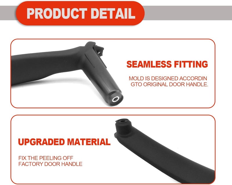 RBOKO Left Inner Door Handle Trim Cover for BMW - Image 3
