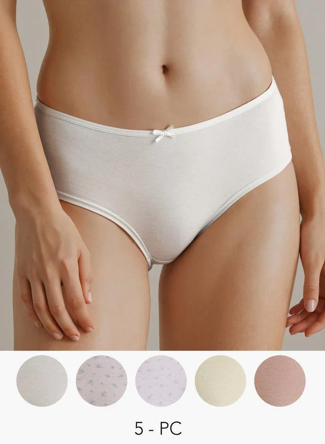 Aadaraya Set of 5 - Briefs with Bow