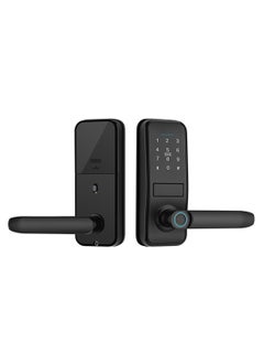 Smart Lock, Electronic Password Lock, Fingerprint/App/Access Card/Password/Key, Virtual Password to Prevent Peeping, 5-In-1 Unlocking Method