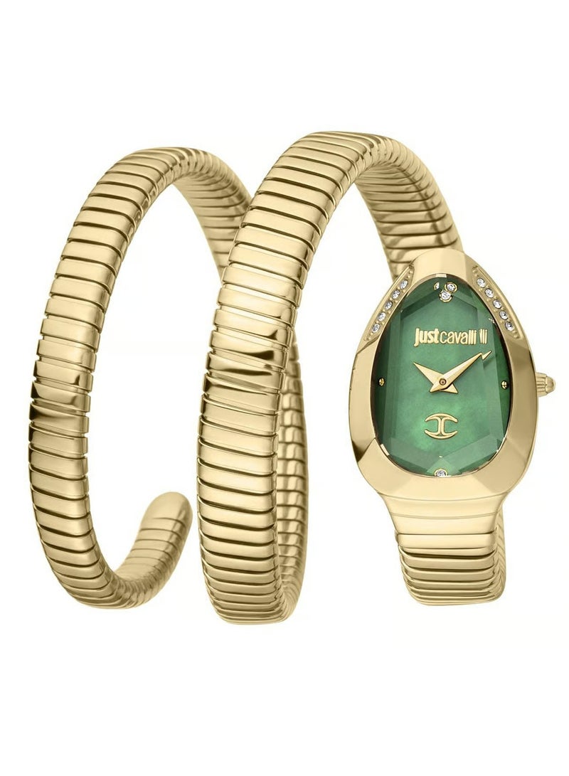 JC Just Cavalli Women's Gold Stainless Steel Watch, Gold Case | JC1L209M0045 - Image 1