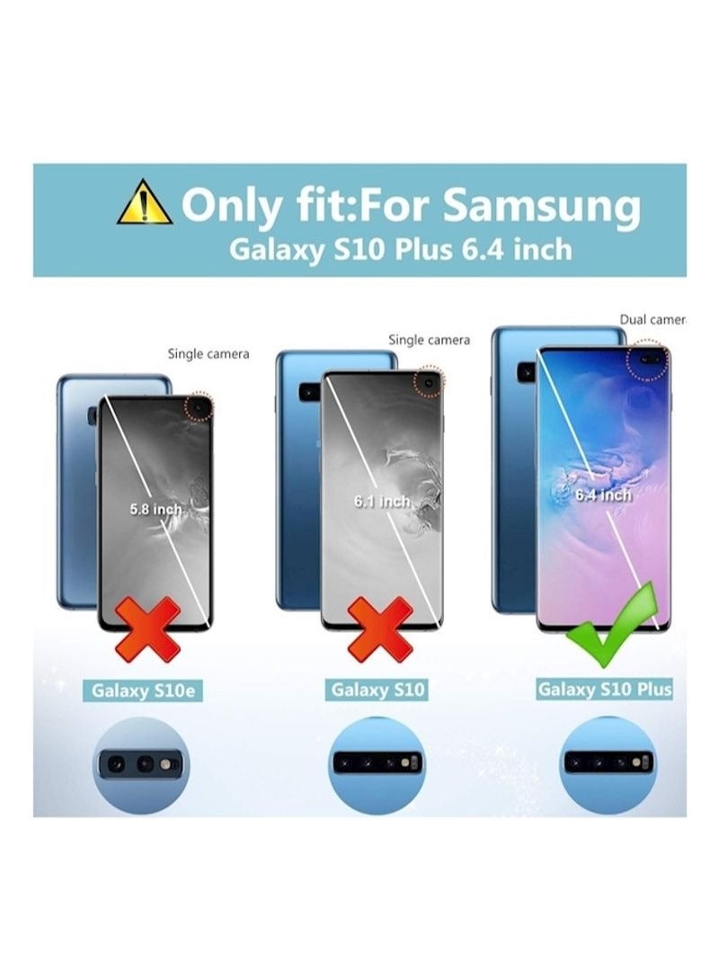 BORTONY Protective Snap Case For Samsung Galaxy S10 Plus Clear - Image 2