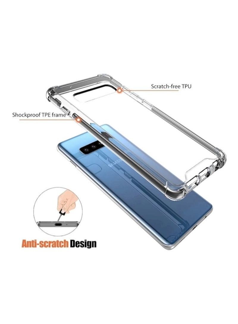 BORTONY Protective Snap Case For Samsung Galaxy S10 Plus Clear - Image 4