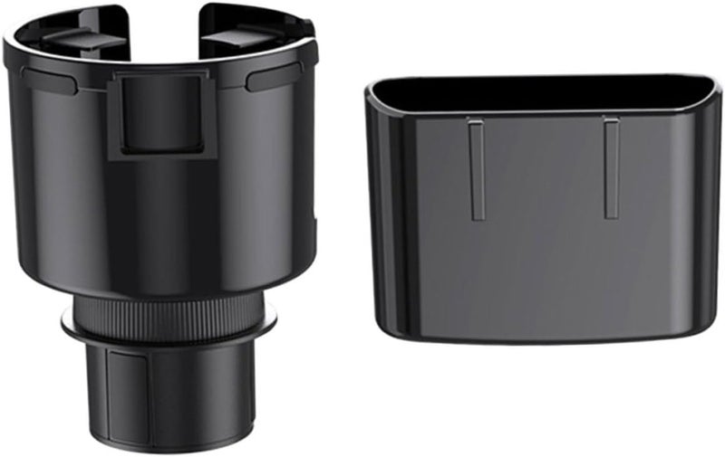 Car Cup Organizer Holder with Multifunctional Beverage and Water Bottle Storage Stand, Universal Car Coffee Cup Holder for Travel and Daily Driving - Image 1