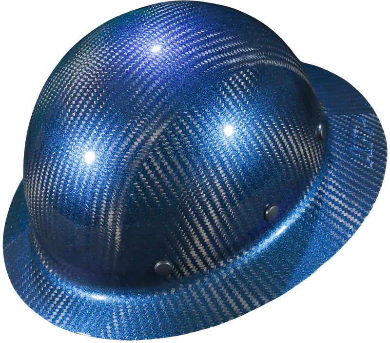 AFP Fiber Full Brim Hard Hat | 6 Point Ratchet Suspension | OSHA & ANSI Rated | Hard Hats for Men | Premium Construction Helmets for Safety - Image 1