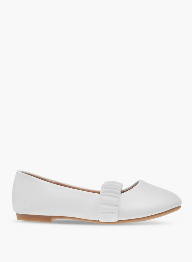 Flora Bella By Shoexpress Flora Bella Solid Slip-On Ballerina Shoes