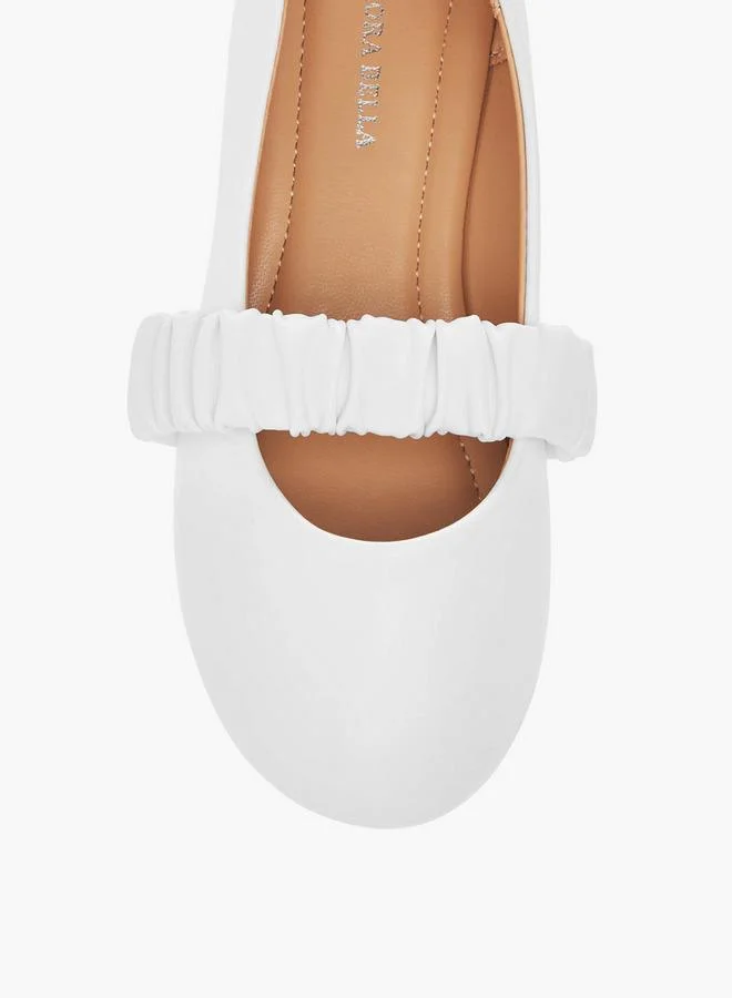 Flora Bella By Shoexpress Flora Bella Solid Slip-On Ballerina Shoes