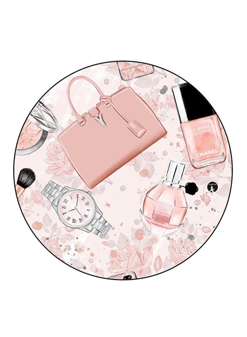 RKN Girly Stuff Printed Mouse Pad  Multicolour