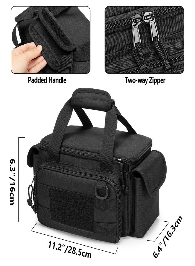 Rexmica Small Tool Bag with Anti-friction and Thick Padded Bottom, Tool Storage Organizer for Men, Tactical Bag, Range Bag, Multi-functional Work Tote for Repairman, Electrician, Carpenters, Handyman - Image 5