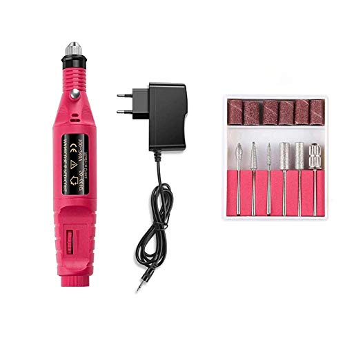 uptodateproducts 1 Set Professional Electric Nail Drill Machine Manicure Machine Pedicure Drill Set Ceramic Nail File Nail Drill Equipment Tool - Image 1