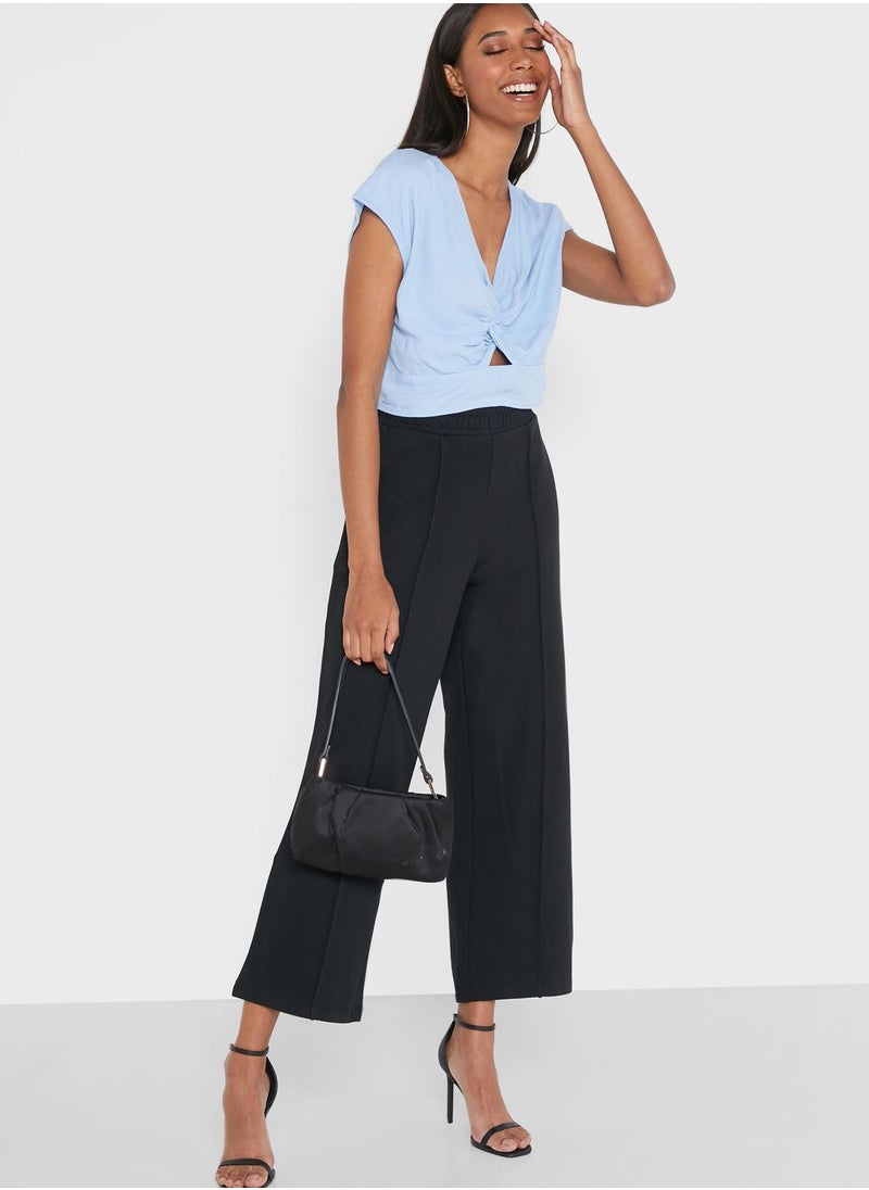 VERO MODA - Cap Sleeve Crop Top - Image 1