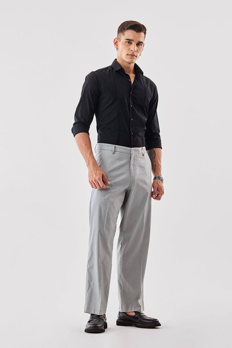 SNITCH Regular Fit Flared Trousers - Image 2