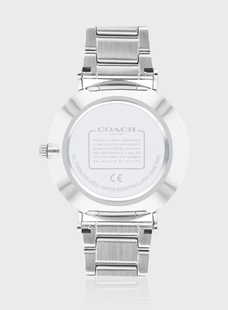 COACH Perry Stainless Steel Strap Watch