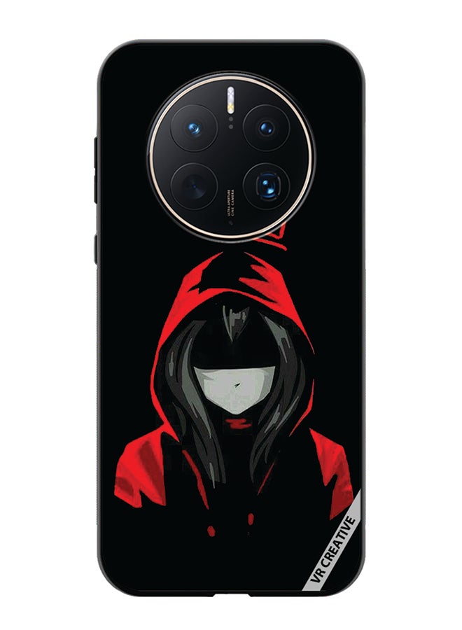 VR CREATIVE Protective Case Cover For Huawei Mate 50 Pro Hell Girl Design Multicolour - Image 1