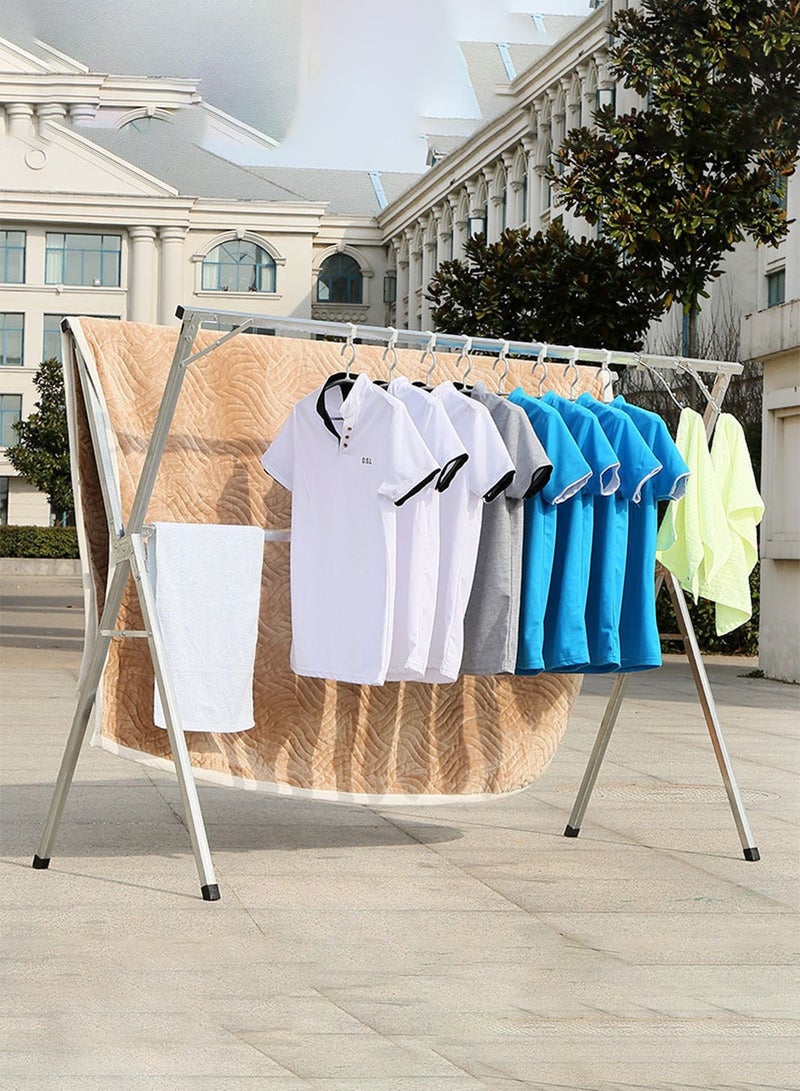 Arabest Telescopic Tri-bar Drying Rack 240*130*62CM - Image 3