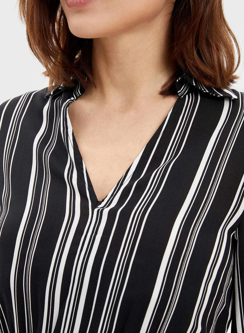 DeFacto Striped Dress