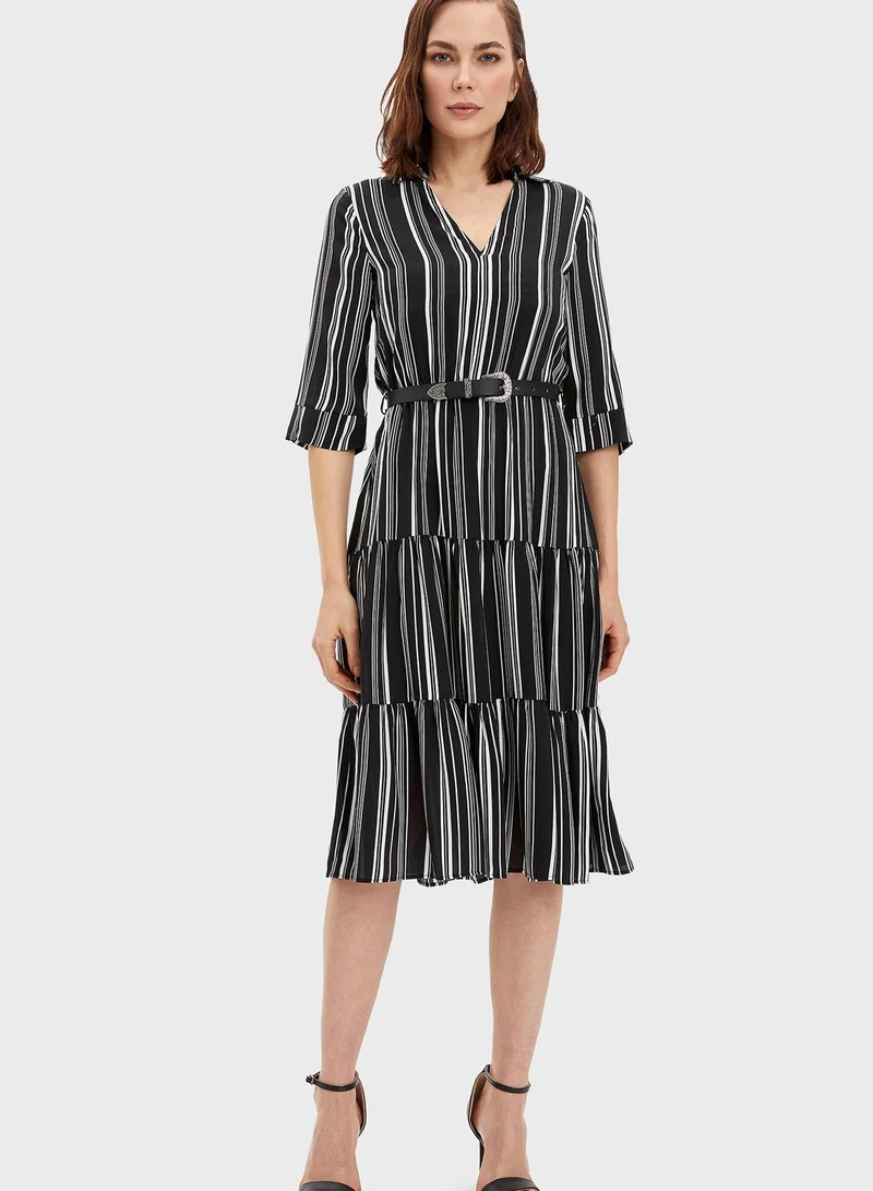 DeFacto Striped Dress