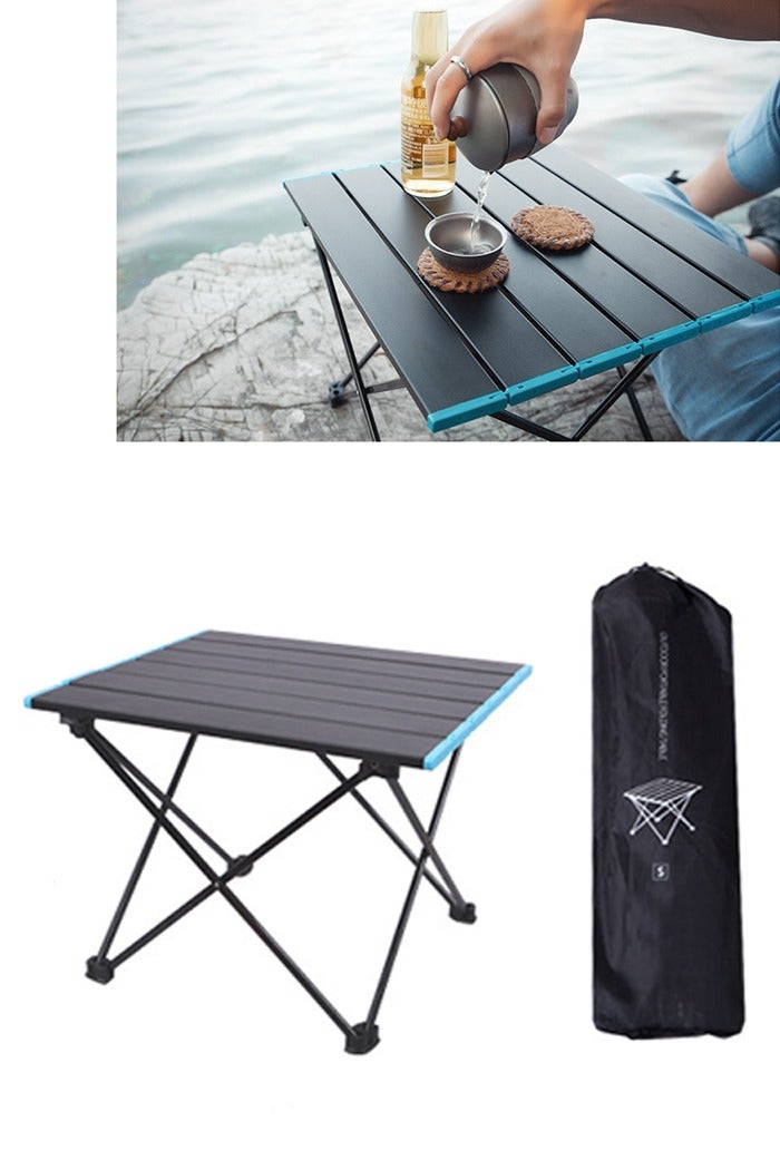 Generic Folding Portable Camping Table Beach Table for Picnic Outdoor Cooking Backpacking Travel - Image 1