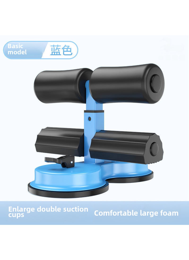 Generic Home Sit-up Assistant Suction Fitness Device Blue double suction cup [parallel bars]] 