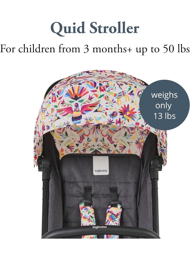 Inglesina Quid Stroller - Maya White - Image 3