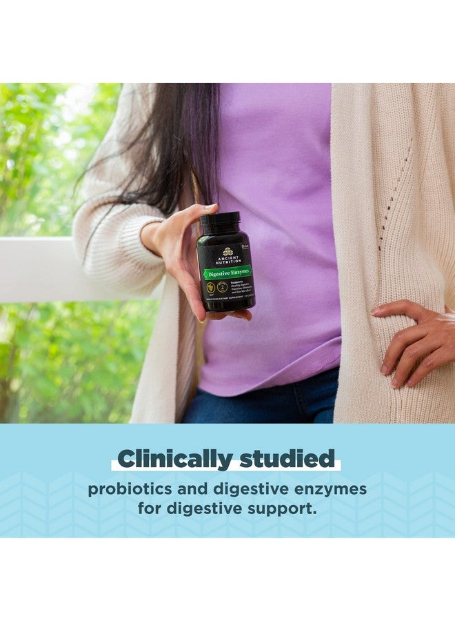 Ancient Nutrition Digestive Enzymes, Supports Gut Health, Promotes Healthy Digestive Function, 90 Ct - Image 5