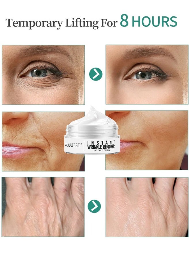 AuQuest - 5 Seconds Instant Wrinkle Remover, Removes Wrinkles And Puffiness Of Eyes With Hydration Twenty One Peptide Anti Wrinkle Eye Cream Hydrating Eye Cream For Anti Aging Reduce Wrinkles 20G - Image 1
