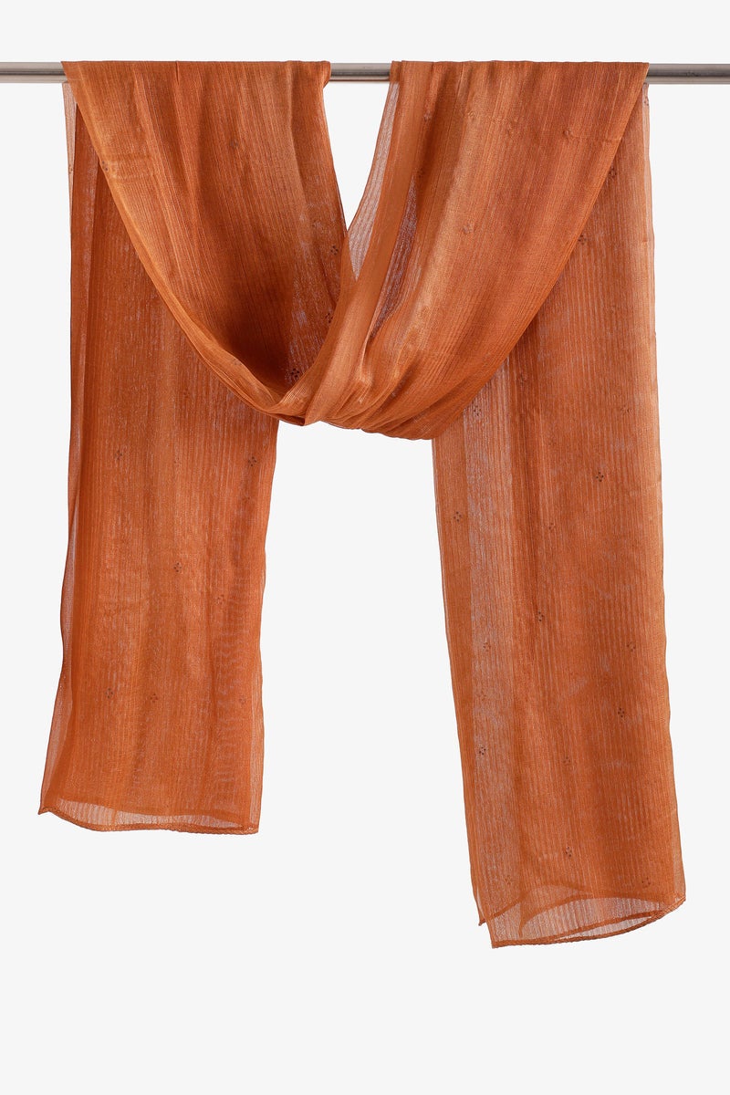 Carina Embroidered Clusters Scarf - Image 1