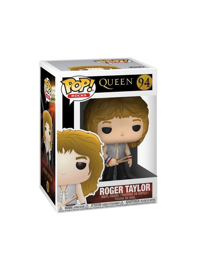 Funko - 33716 Pop Rocks: Queenroger Taylor Multicolor - Image 1