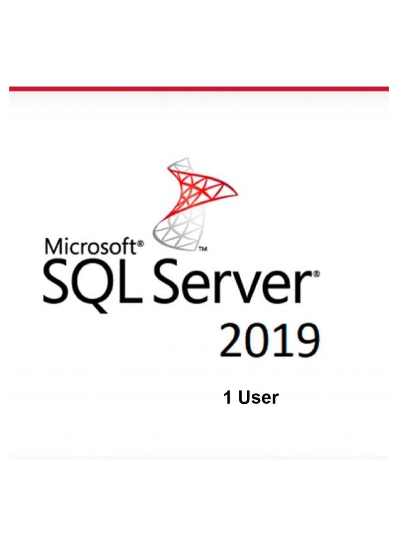Microsoft - SQL SERVER 2019 STANDARD 1 USER LIFETIME KEY - Image 1