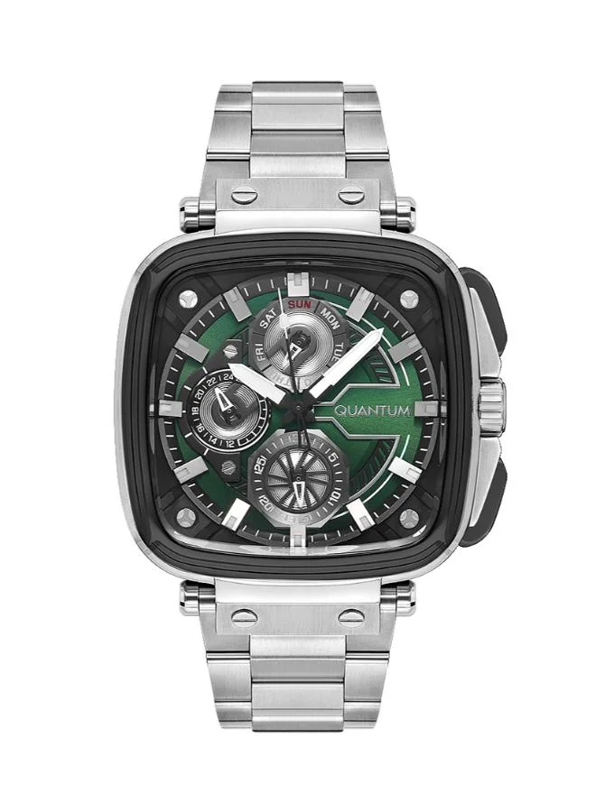كوانتوم Men's Metal Multifunction Watch PWG1092.370 - 44 mm