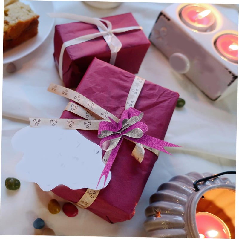 80 Pcs Decorative Plastic Pull Bows For Gift Wrapping Wedding Party Car Ornaments - Image 5