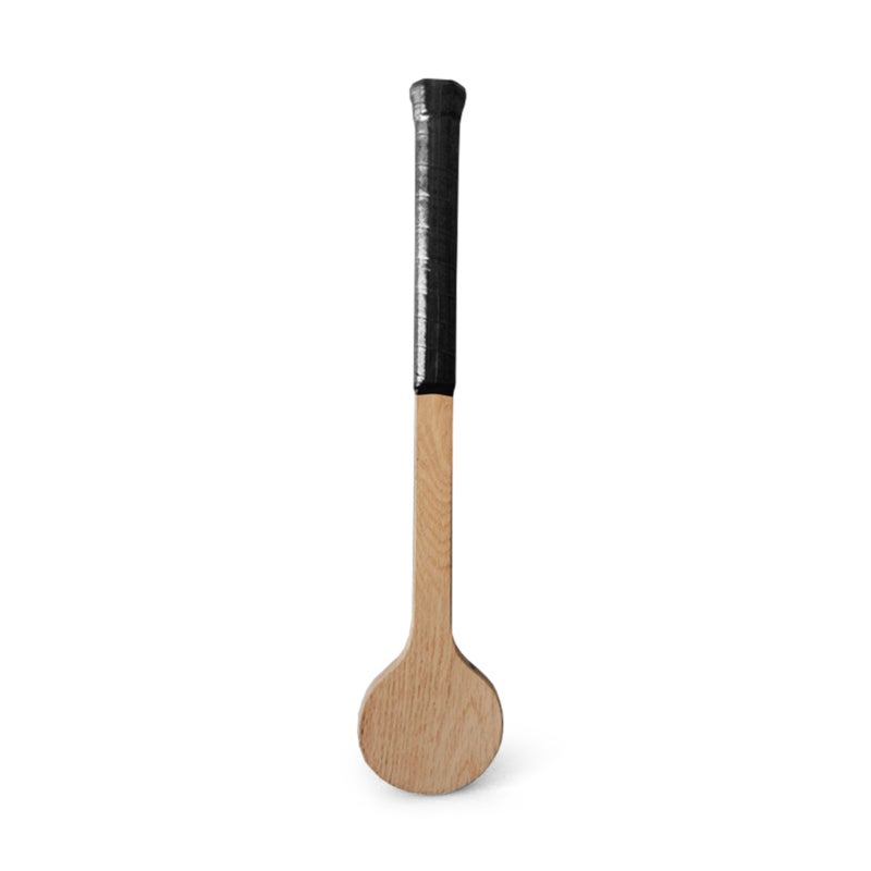 Kids Tennis Training Racket - Premium Wood Construction Durable Practice Tool for Kids Tennis Skill Improvement With Comfortable Random Color Grip to Boost Swing Accuracy - Image 1