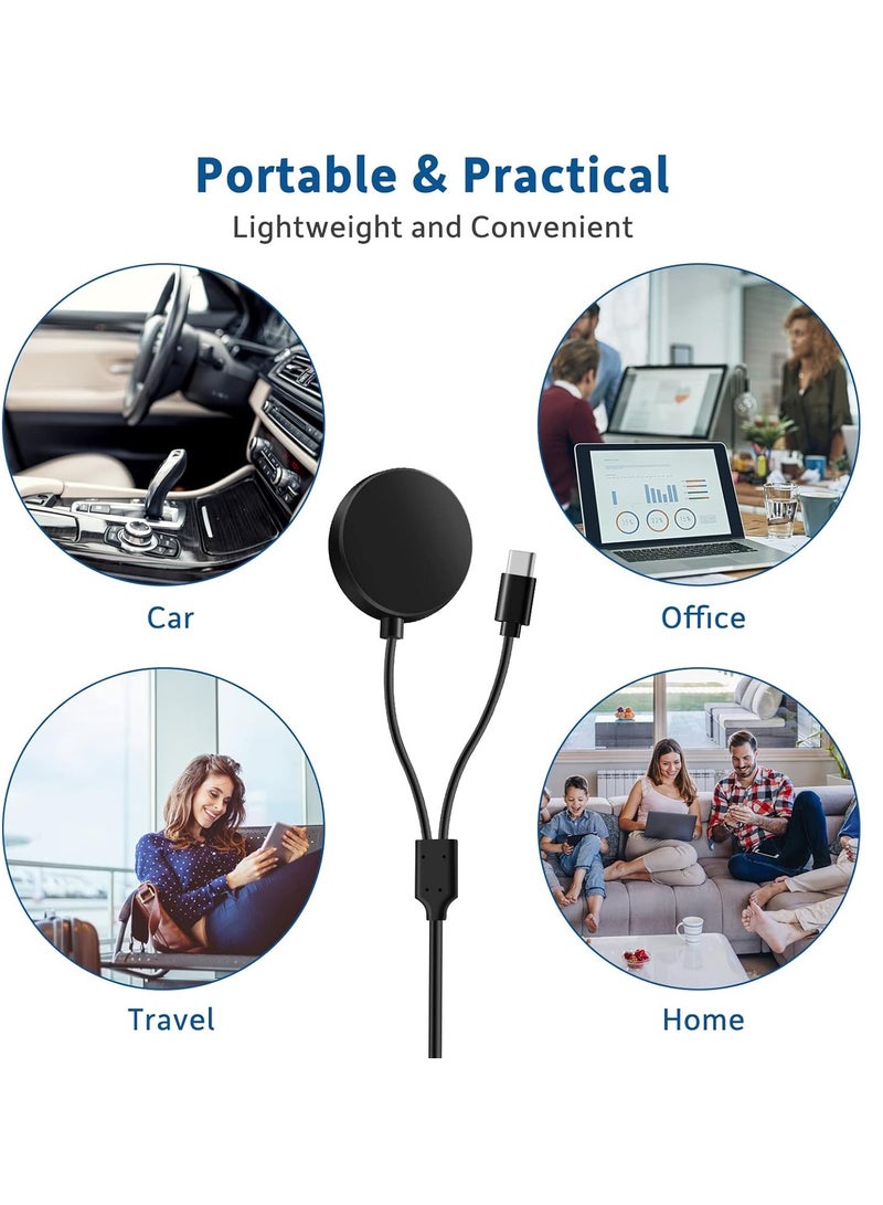 general 25W USB C Charger, 2 in 1 Watch Charger Compatible for Samsung Galaxy Watch 7/FE/6/6 Classic/5 Pro/5/4/3/Active2/1 and Galaxy S25/S24/S23/S22/21/20 Note20/10/Z Fold 6 5 4/ Z Flip 6 5 4 3 and Galaxy - Image 5