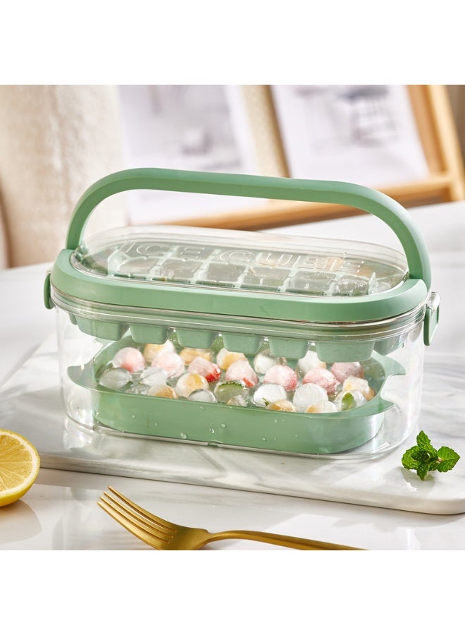 Anna Large Capacity Portable Two-Layer Silicone Ice Cube Tray - Image 5