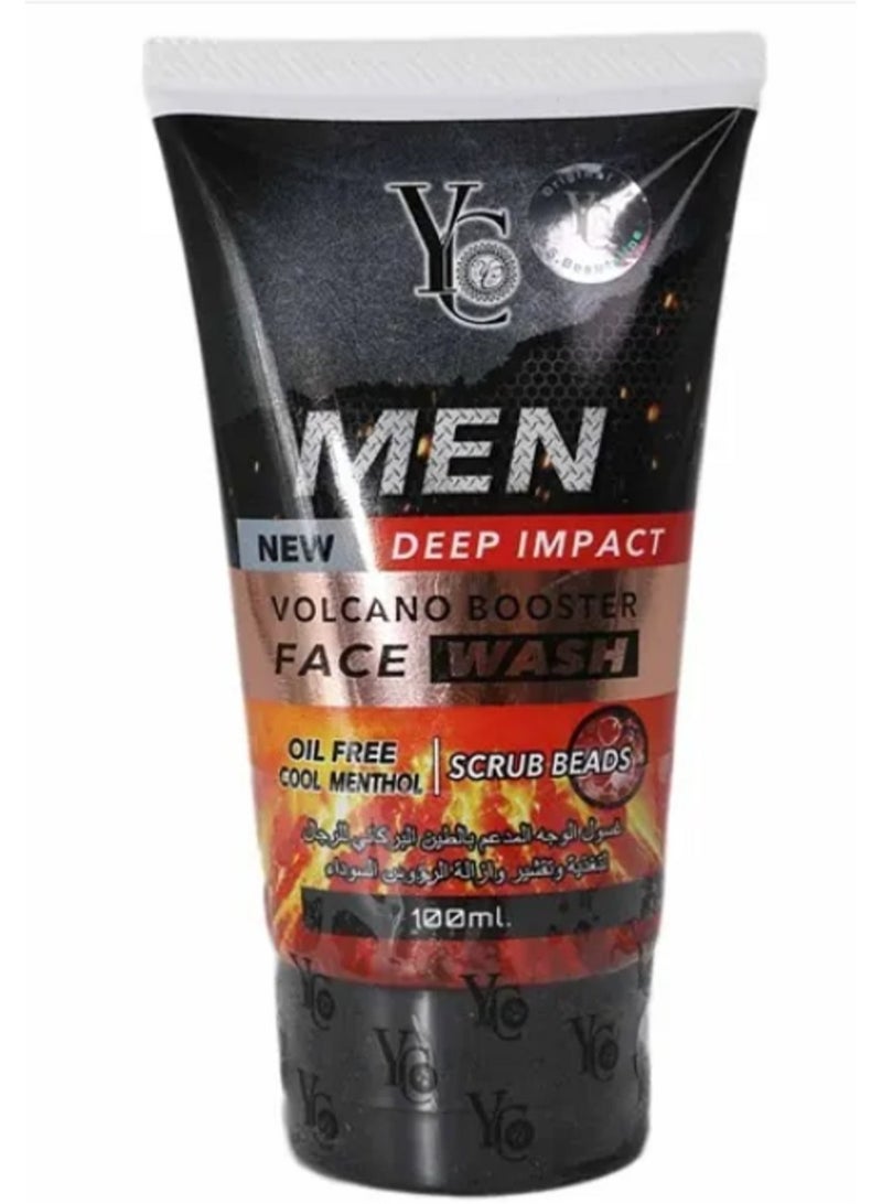 واي سي غسول الوجه ديب إمباكت فولكانو بوستر 100 مل