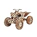 Wood Trick Quad Bike 3D Wooden Puzzles for Adults to Build  Rides up to 30ft  Wooden Model Car Kits to Build  Model Kits for Adults  Challenging Project Hobby - Image 4