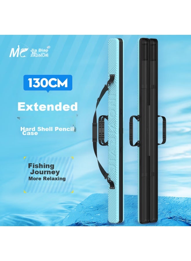 Jiadiaoni Fishing Rod Bag, Hard S Rod Case, Umbrella Bag, Integrated Storage, Fishing Tackle Bag, Specialized Bag, Lightweight, Green, 130*6 - Image 1