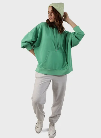 American Eagle Pocket Detailed Hoodie