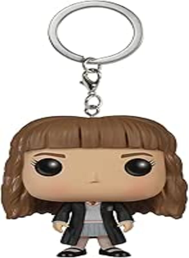 Funko Funko Pocket POP! Keychain: Harry Potter - Hermione Granger Novelty Keyring - Collectable Mini Figure - Stocking Filler - Gift Idea - Official Merchandise - Movies Fans - Backpack Decor 