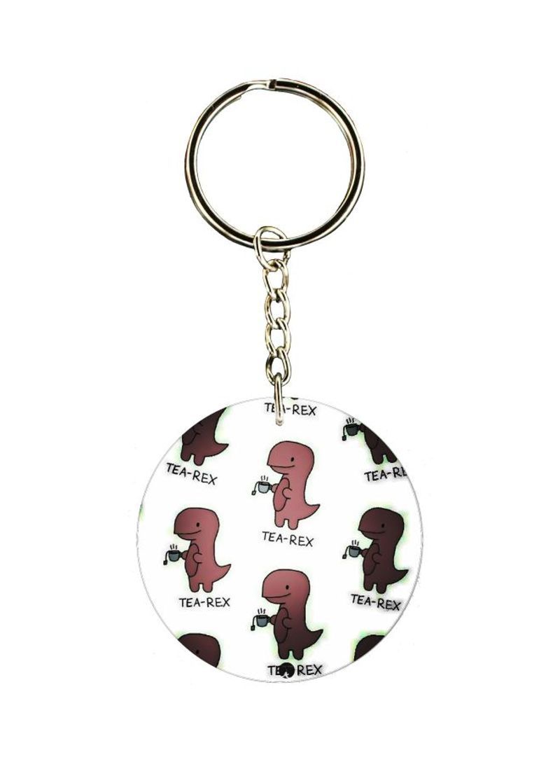 RKN Tea-Rex Printed Keychain
