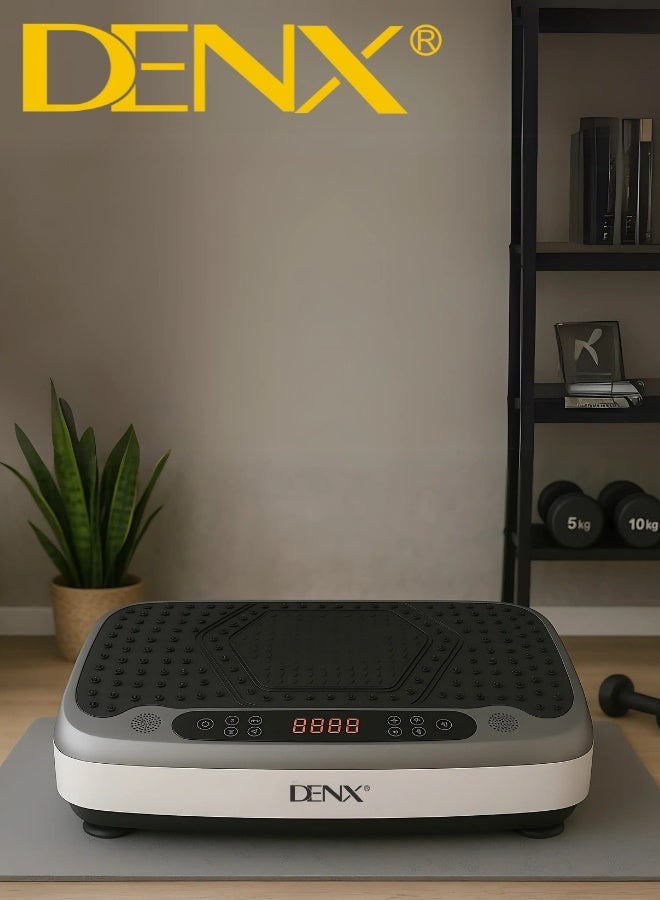 Denx 3D Vibration Plate Exercise Machine - Whole Body Workout Vibration Fitness Platform - Home for Weight Loss Wellness Toning Vibration Platform - Image 1